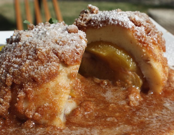 Pflaumenknödel- Plum Dumplings