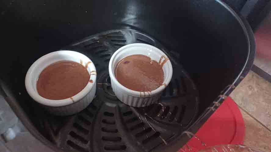 Bake in Air Fryer. 