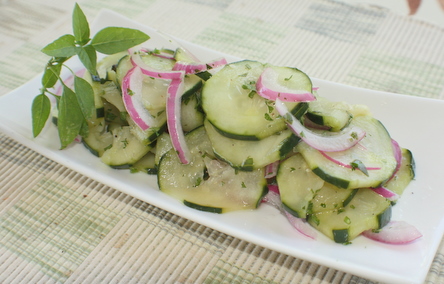 Marinated Cucumber Salad