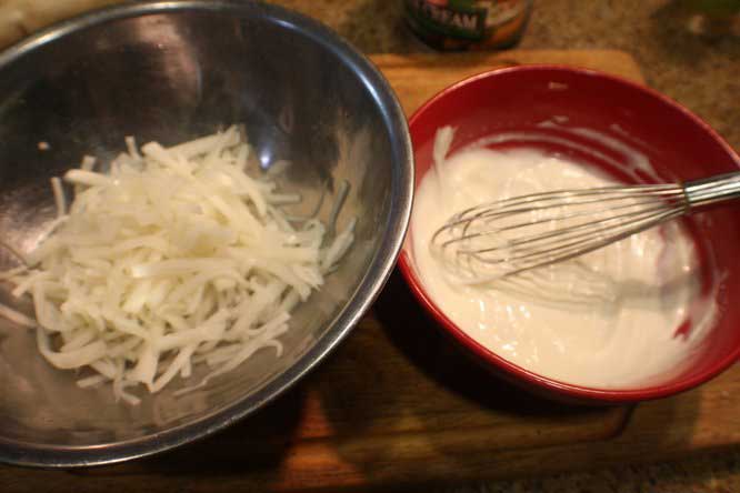 Rettichsalat - White Radish Salad Recipe